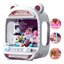 Mini Máquina De Pegar Ursinhos Branca, Máquina De Pegar Bichinhos De Pelúcia, Máquina De Garra Infantil, Mini Máquina De Pegar Pelúcia Com Luzes, Máquina De Pegar Ursinhos De Brinquedo
