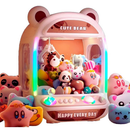 Mini Máquina De Pegar Ursinhos Branca, Máquina De Pegar Bichinhos De Pelúcia, Máquina De Garra Infantil, Mini Máquina De Pegar Pelúcia Com Luzes, Máquina De Pegar Ursinhos De Brinquedo