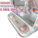 Mini Máquina De Pegar Ursinhos Branca, Máquina De Pegar Bichinhos De Pelúcia, Máquina De Garra Infantil, Mini Máquina De Pegar Pelúcia Com Luzes, Máquina De Pegar Ursinhos De Brinquedo