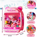 Mini Máquina De Pegar Ursinhos Rosa, Máquina De Pegar Bichinhos De Pelúcia, Máquina De Garra Infantil, Mini Máquina De Pegar Pelúcia Com Luzes, Máquina De Pegar Ursinhos De Brinquedo