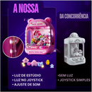 Mini Máquina De Pegar Ursinhos Rosa, Máquina De Pegar Bichinhos De Pelúcia, Máquina De Garra Infantil, Mini Máquina De Pegar Pelúcia Com Luzes, Máquina De Pegar Ursinhos De Brinquedo