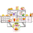 MGA's MINIVERSE MAKE IT MINI FOODS CAFE IN PDQ SERIES 4