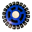 Jogo Tapple de Palavras RODA DE LETRAS STOP em PORTUGUES- Jogo de Tabuleiro Divertido para Toda a Família 144 Categorias Com Temporizador Educativo