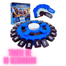Jogo Tapple de Palavras RODA DE LETRAS STOP em PORTUGUES- Jogo de Tabuleiro Divertido para Toda a Família 144 Categorias Com Temporizador Educativo