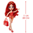 Rainbow High Ruby Anderson Fashion Doll Maiô Vermelho Mga
