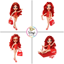 Rainbow High Ruby Anderson Fashion Doll Maiô Vermelho Mga