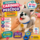 Cachorro Brinquedo Pet Interativo Anda Late Lambe Imita A Voz e Toca Músicas