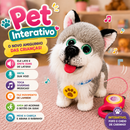 Cachorro Brinquedo Pet Interativo Anda Late Lambe Imita A Voz e Toca Músicas