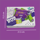 Brinquedo Máquina Bolha De Sabão Roxa Pistola Automática Com Luz, Lança Bolhas De Sabão Pistola, Lançador De Bolha Metralhadora