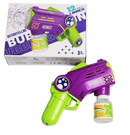 Brinquedo Máquina Bolha De Sabão Roxa Pistola Automática Com Luz, Lança Bolhas De Sabão Pistola, Lançador De Bolha Metralhadora